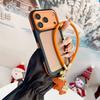 Двухцветный матовый полупрозрачный матовый чехол для iPhone 17 Air 16 15 14 Plus 13 12 11 Pro Max с ремешком, противоударная крышка