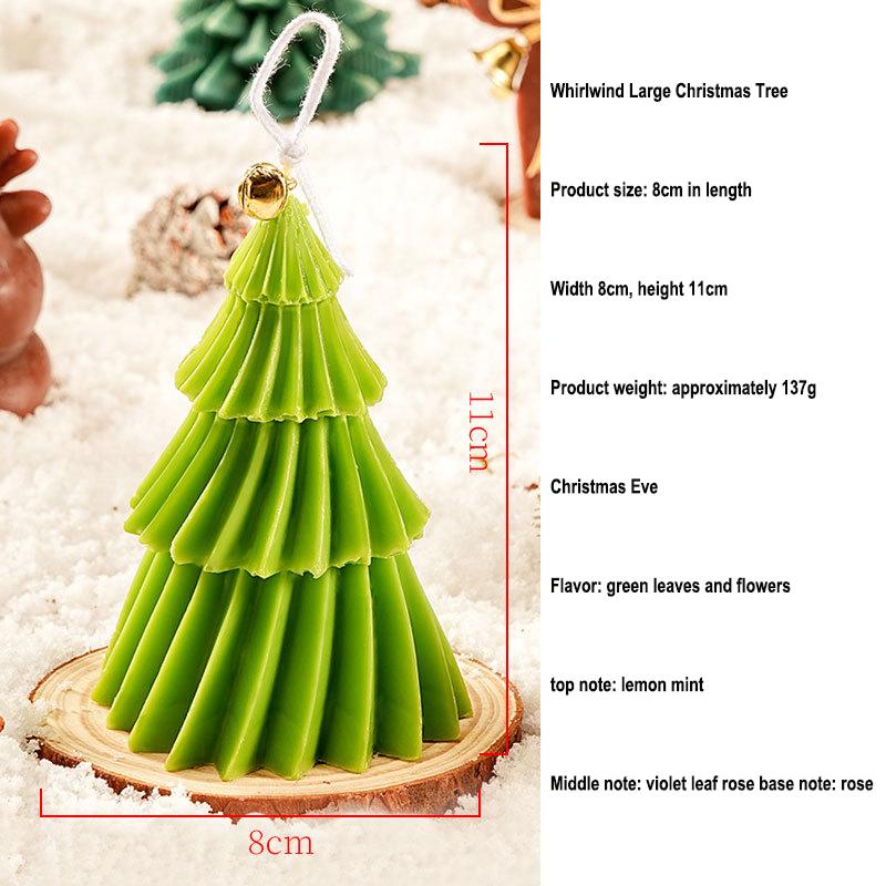 Рождественские ароматы, подарки, украшения, декор для дома, настольные рождественские елки, мини-ароматические рождественские свечи