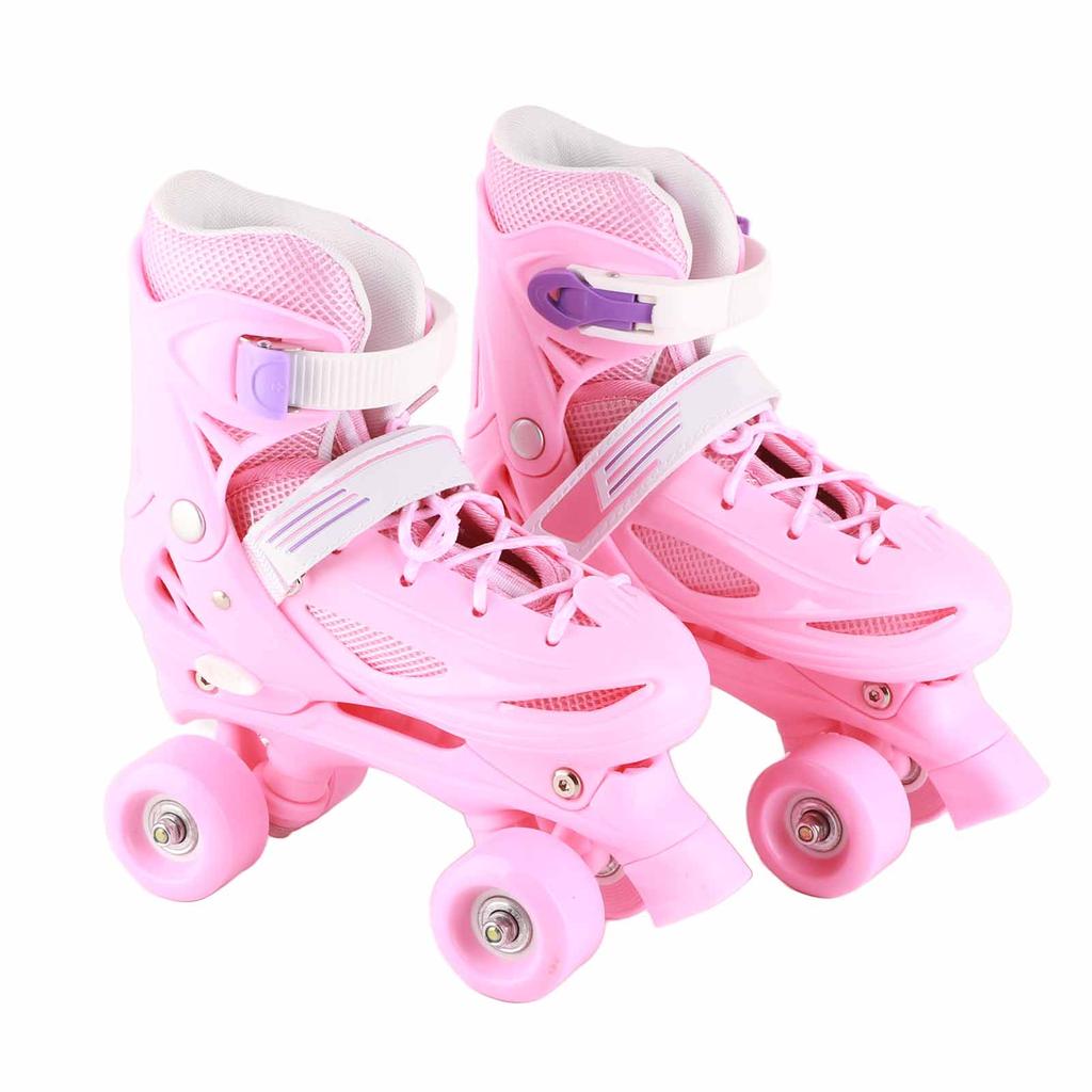 Детские роликовые коньки, регулируемые, светящиеся, безопасные, устойчивые, роликовые коньки для девочек, мальчиков, детей