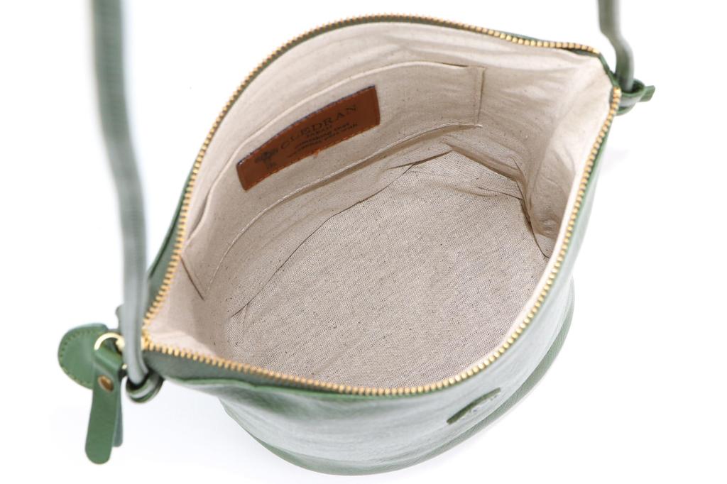 Сумка через плечо 2WAY из натуральной кожи коричневого цвета [Credran] CR-CL3739-BR