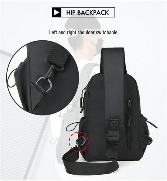 Мужская модная легкая сумка-мессенджер - стильная повседневная сумка через плечо с большой вместимостью для поездок на работу