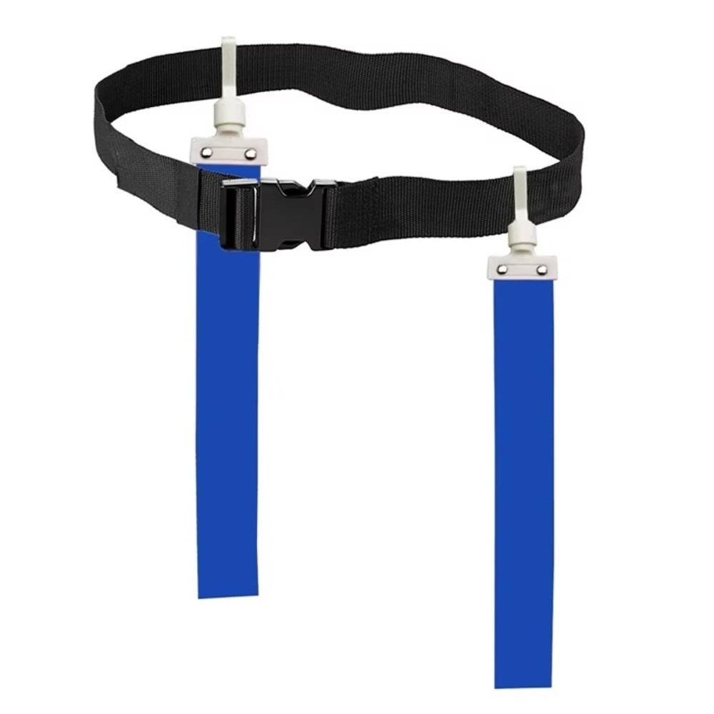 Adjustable Waist Flag Belt Bright Color Football Training Belt Football Practice