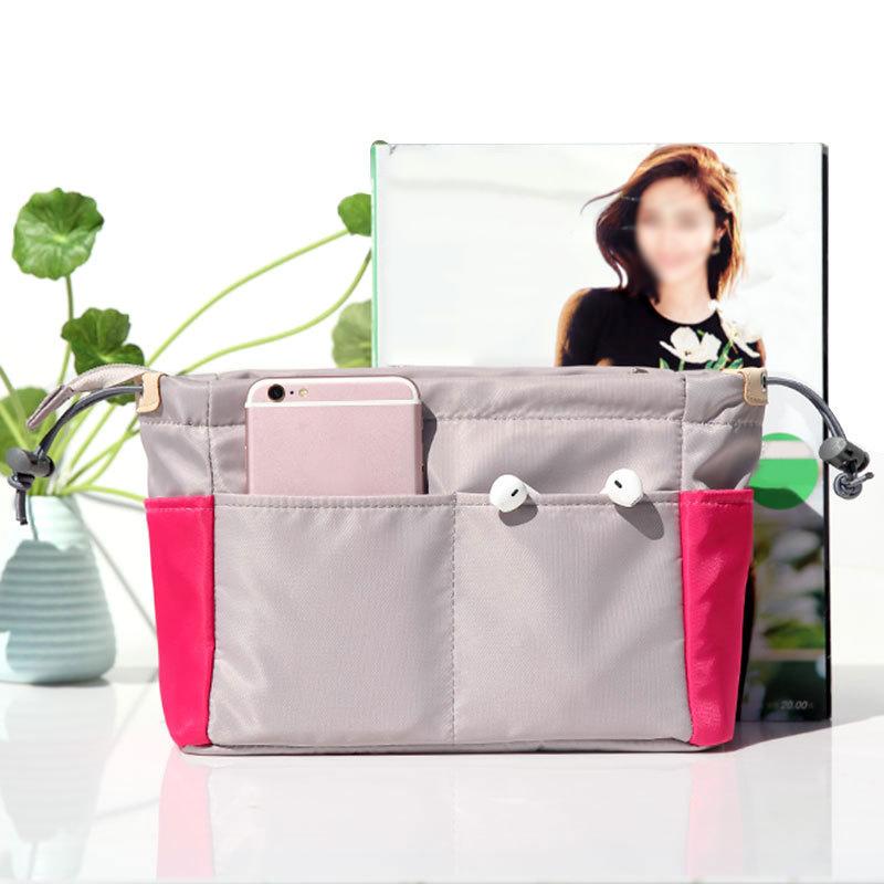 1 шт. Косметический органайзер большой вместимости, прочная косметичка с отделениями 25x8x17см