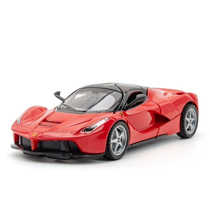 Ferrari LaFerrari Laboratory Supercar Simulation Diecast & Toy Vehicles Sounds & Light Pull Back Car 1:32 модели из сплава в подарок на день рождения