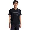 Uniqlo X Легенда о Зельде Коллаборация Задний принт Круглый вырез Пуловер Короткий рукав Футболка Унисекс Футболки Черный 466088-09