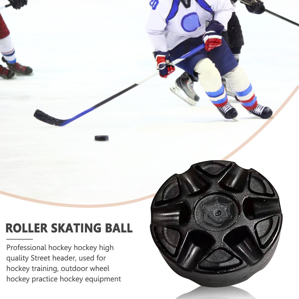 Мяч для катания на роликах Профессиональная хоккейная шайба для тренировок по хоккею на роликах на открытом воздухе Тренировочные шайбы для хоккея на роликах Оборудование