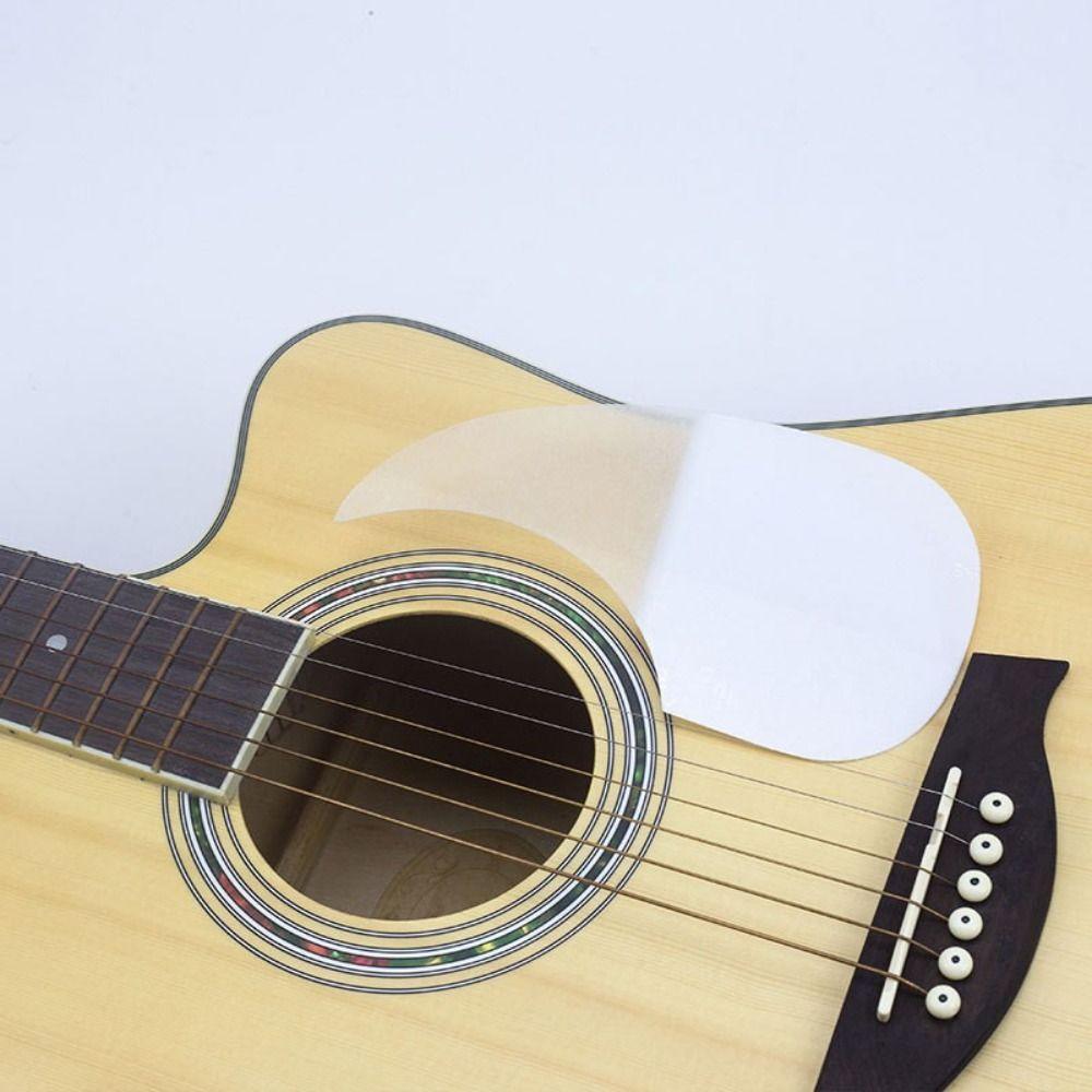 Прозрачный пикгард из АБС-пластика для акустической гитары 38/40/41 дюймов, фолк-акустическая гитара
