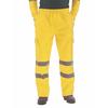 Men's Reflective Strip Sanitation Worker Uniform Fleece Casual Pants