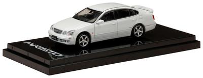 HJ64 Toyota Aristo V300 VERTEX EDITION Ранний тип Белый перламутр Кристальный блеск Готовое изделие 1/64