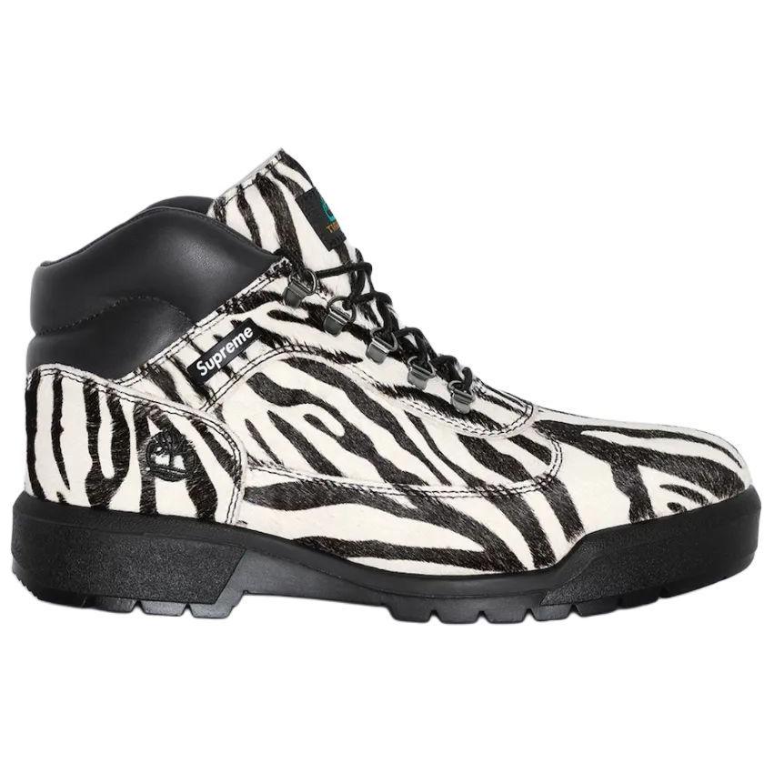 Timberland Supreme X Field Boot Zebra Men Sneakers White 00031-10000SXFBZ