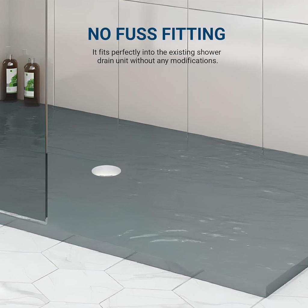 Универсальная крышка слива для душа в ванной, крышка напольного слива, запасная пластиковая крышка сливного отверстия для душа, верхняя крышка, детали