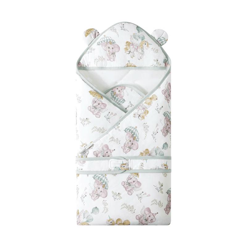 EMXEE Baby Mulberry Silk Swaddle Blanket