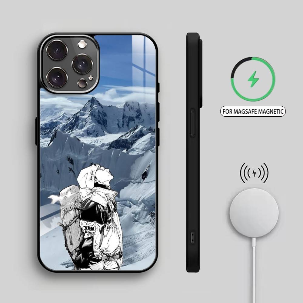 The C-Climber K-K2 Phone Case For iPhone17,16,15,14,13,12,11 Plus,Pro Max Magnetic For Magsafe Wireless Charging