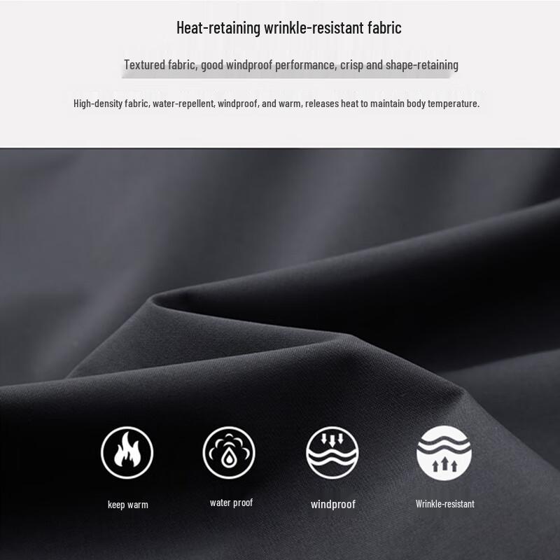 Jeep Мужская повседневная зимняя куртка с утеплителем