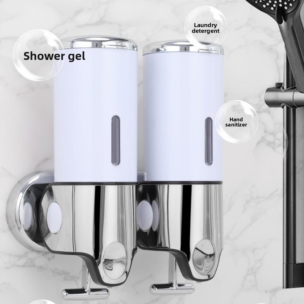 Waterproof Hand Sanitizer Holder Moisture-proof Wall Mount Dispenser Bathroom Soap Dispenser Hotel