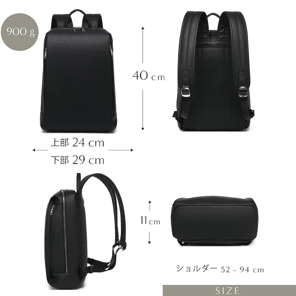 Опубликовано в журнале InRed Кожаный рюкзак Рюкзак для хранения из коровьей кожи Водоотталкивающий Устойчивый к царапинам YKK Унисекс Повседневный деловой поход в школу