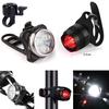 Super Bright USB Led Bike Bicycle Light Rechargeable Headlight +Taillight +Bell