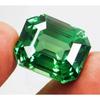 20+ Ct Natural Green Sapphire Emerald Cut Beautiful Certified Loose Gemstone