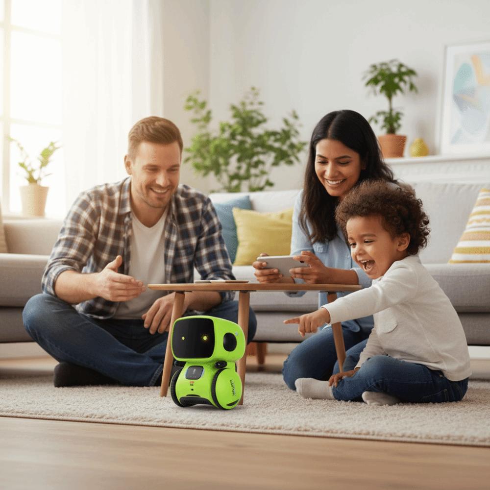 Dance Function Emo Robot Touch Control Intelligent Robot Robot Toy Interactive Robot  For Boys