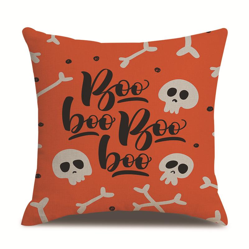 Хэллоуин Льняная Наволочка Наволочка с Принтом