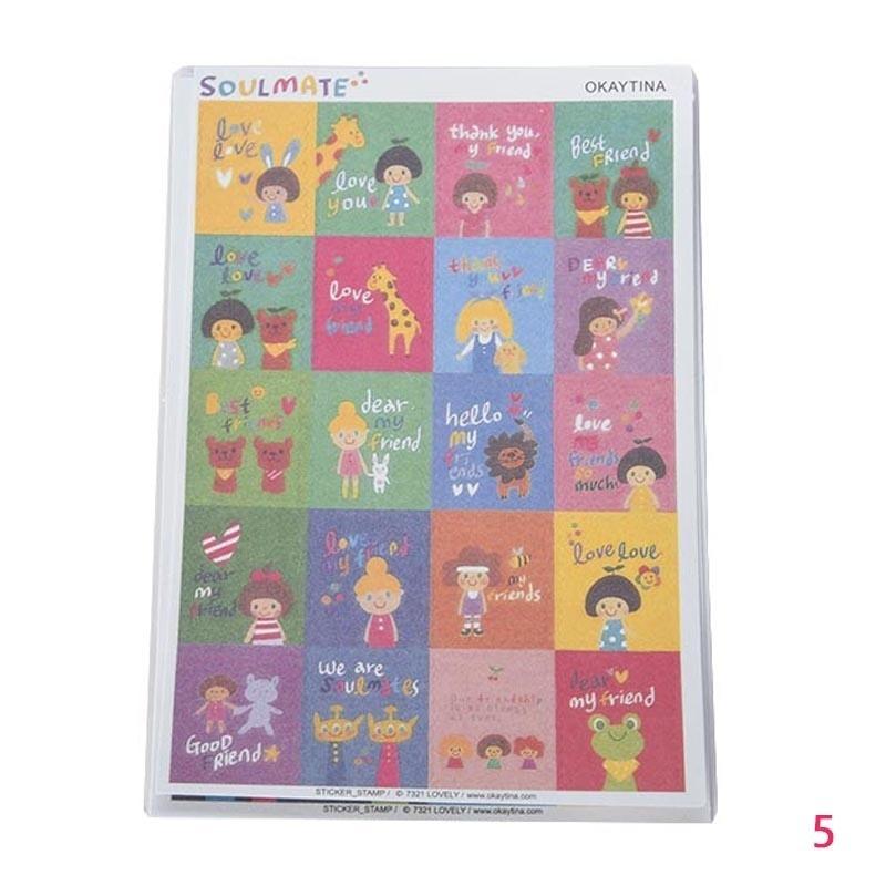 4 листа/80 шт DIY винтажная ретро бумажная наклейка Лондон Италия Дорис Алиса принц штамп