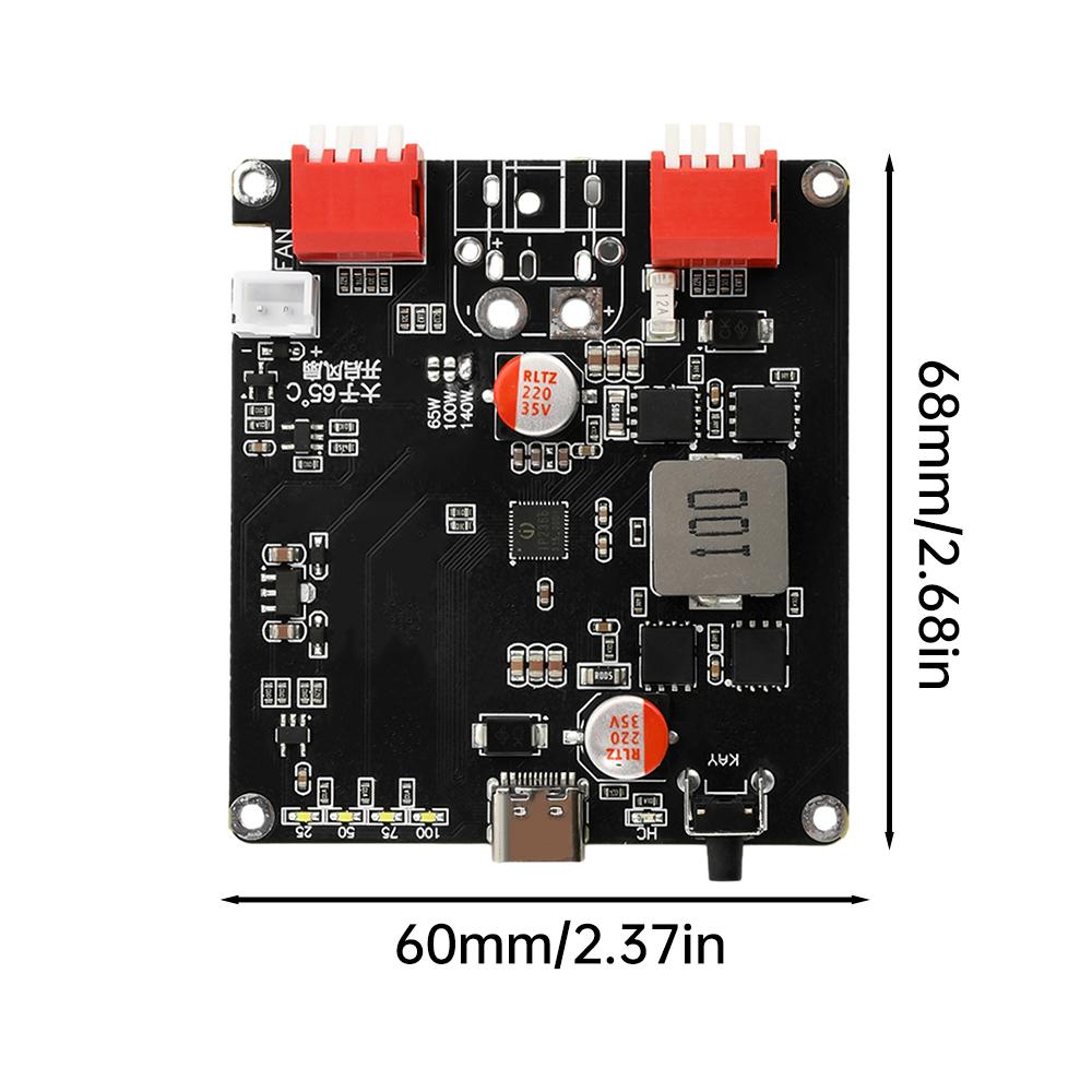 Модуль двунаправленной быстрой зарядки PD3.1 140 Вт IP2366 2S3S4S5S6S Плата зарядки литий-ионных аккумуляторов Li-ion Lifepo4 BMS Зарядное устройство