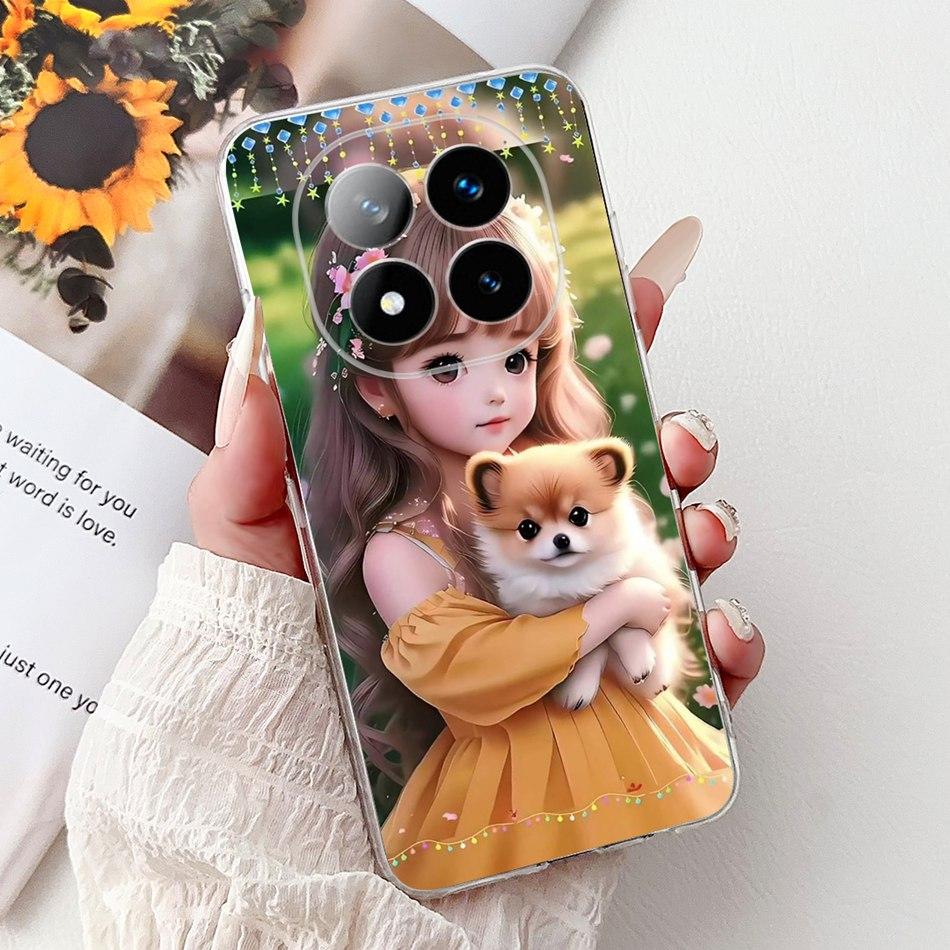 Чехол для телефона для Xiaomi Redmi Note 14 Pro Plus / Note 14 Pro / Note14 4G 5G Новый Модный Крутой Дизайн Мягкий Силикон ТПУ Тонкие Чехлы