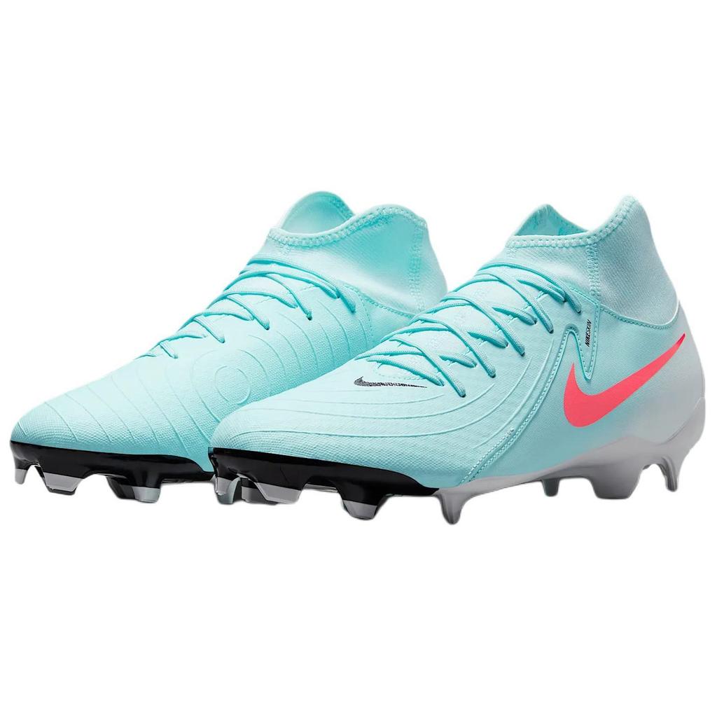 Nike Кроссовки унисекс Phantom Luna 2 Academy MG Mad Energy Pack Бирюзовый Мятный Офф-Нуар FD6725-300