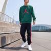 Мужская спортивная повседневная толстовка с круглым вырезом Air Jordan, зеленая, DO9153-333