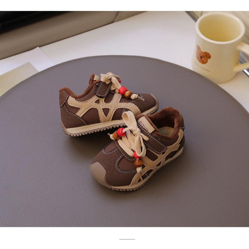 Мальчики флисовые кроссовки зима новые 1-3-6 лет дети две хлопковые туфли Форрест Гамп детский сад детский теплые туфли