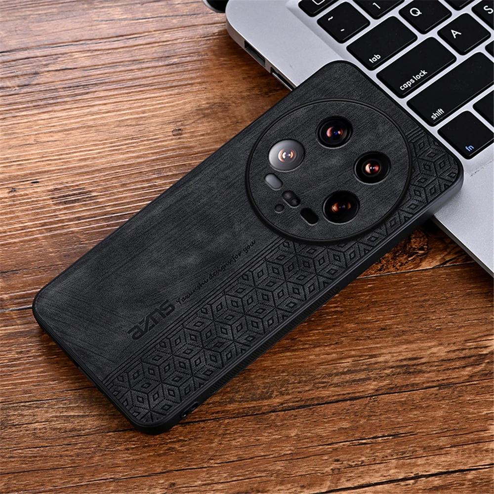 Роскошный кожаный чехол для телефона в деловом стиле для Xiaomi 14 13 Ultra 13T 13 12T 12 12S Pro Противоударный чехол для Xiaomi 13 12 Lite