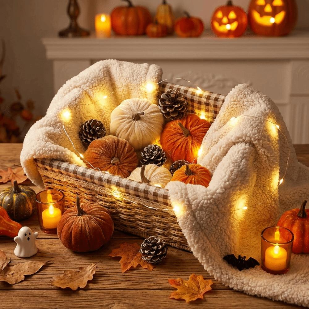 Multi Sizes Faux Pumpkin Tabletop Decor Halloween Artificial Decoration Harvest Season Decor