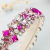 Retro Women Baroque Hairbands European and American Rhinestone Full Diamond Headband Palace Style Hair Ties Hair Accessory