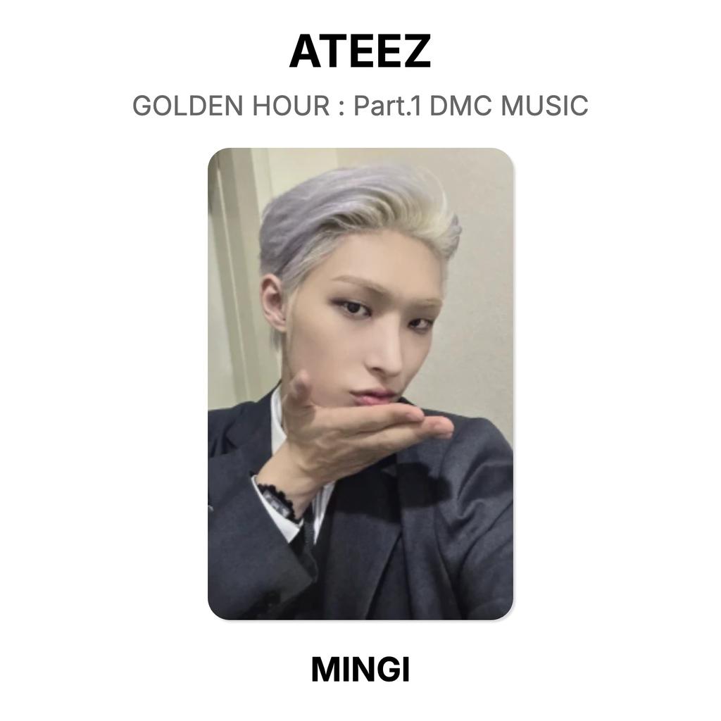 ATEEZ ЗОЛОТОЙ ЧАС : Часть 1 Официальная фотокарточка DMC MUSIC