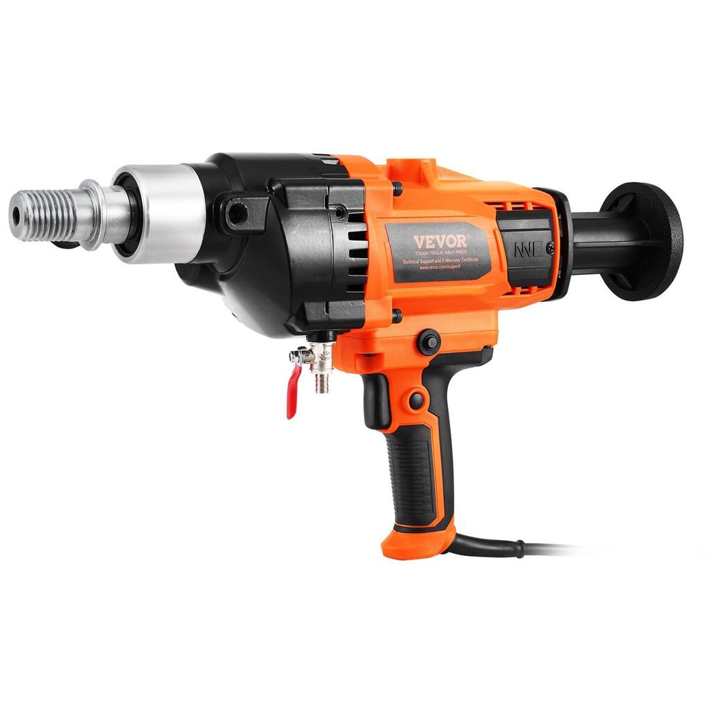Core Drill Machine 0.8-7.1in Dia 2600W Handheld Core Drill Rig for Mixing