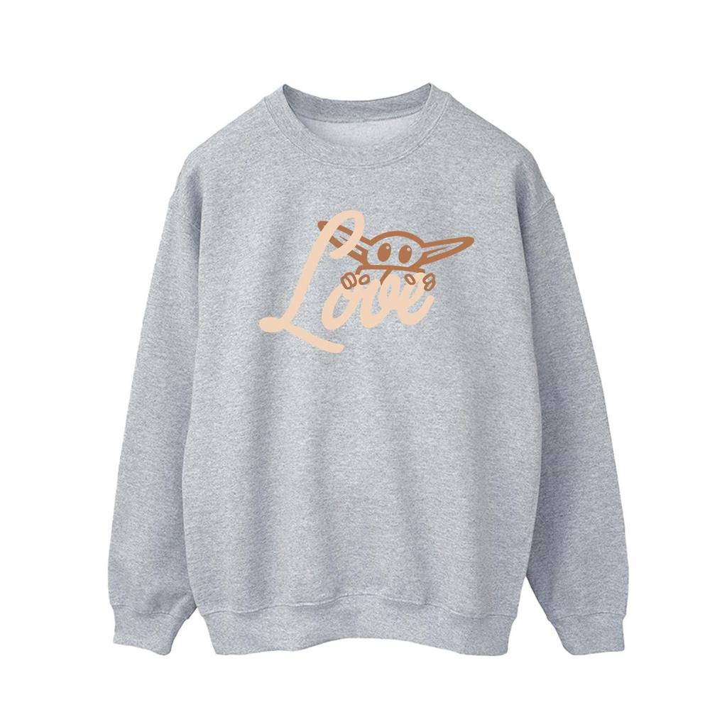 Star Wars Mens Grogu Love Sweatshirt