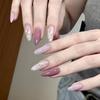 Фиолетовый таро измельченный платиновый носимый ноготь: Нежный, Чистый, Высококачественный Блеск, Улучшающий Тон Кожи, со Съемным Элегантным Дизайном