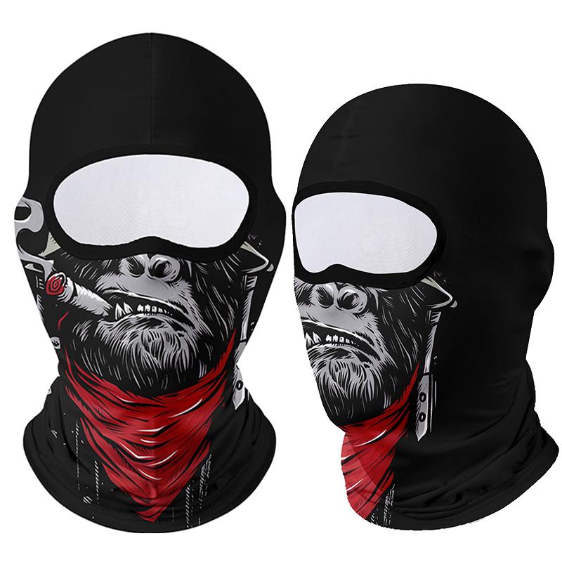 Army Outdoor Sunscreen Balaclava Motorcycle Face Mask Bandana Breathable Cycling Winter Cap Ski Mask Camping Bicycle Headgear