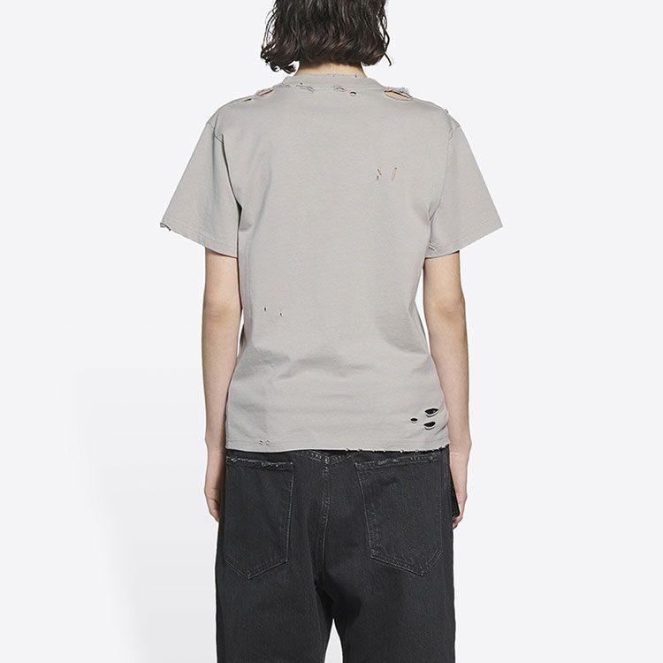 Balenciaga Футболка унисекс SS21 Серая 661705TKVD58174