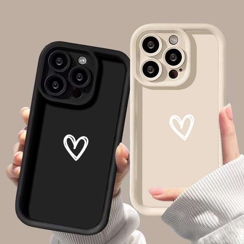 Phone Case for iPhone 11 13 12 14 15 16 Pro Max XR XS Samsung A15 A55 A05 Redmi 12 13C OPPO A16 A18 A60 Reno 11 Vivo Y17S Y12 Infinix Note 40 Smart 8