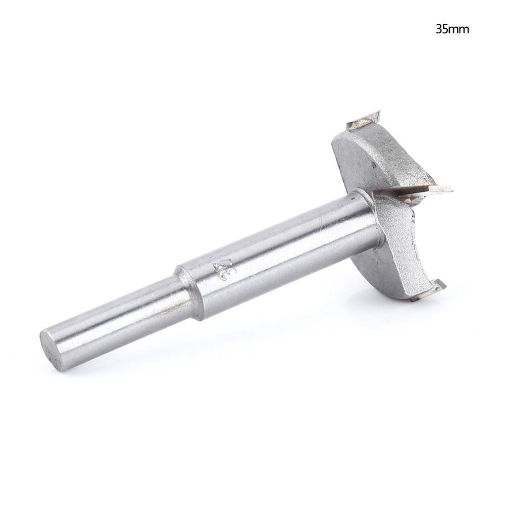 35mm Diameter Forstner Drill Bit Sharp Cutting Edge Woodworking Drill Bit Hinge Hole Drilling