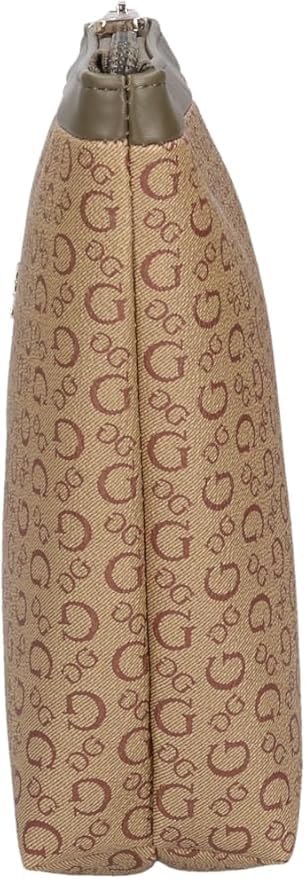 Guess Crunch S9053959 Bag, Men's/Women's Pouch, Black/Brown, (Brown)