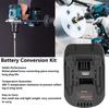 Адаптер-конвертер аккумулятора BS18MT для аккумуляторов Bosch 18 В BAT619G/620, конвертер для литиевого аккумулятора Makita 18 В BL 1860