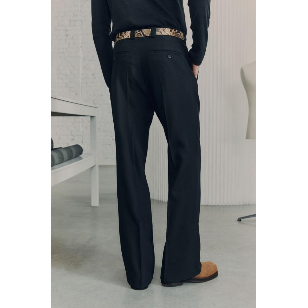 HM Bootcut шерстяная смесь шерстяная смесь черный