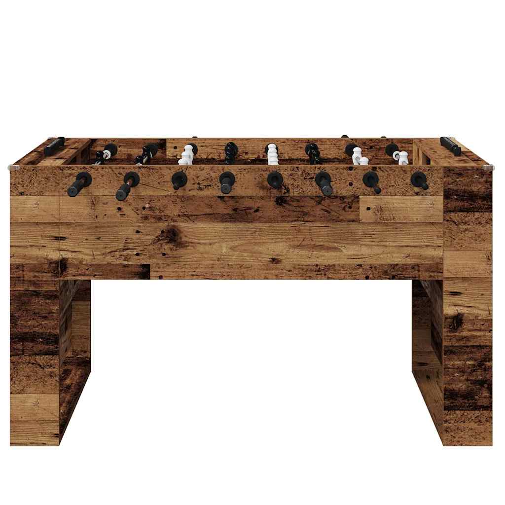 Vintage Wood Table Football Table 146.5 x 74 x 85 cm Engineered Wood