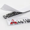 1pcs Car Side Fender Sticker Badge Auto Logo Rear Trunk Decals For Mitsubishi Pajero Outlander XL Montero Lancer Triton l200 ASX
