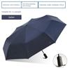Paradise Umbrella 70% off Fully Automatic Folding Umbrella with Black Coating, Sunshade Umbrella for Men and Women, Solid Color, Portable, for Home