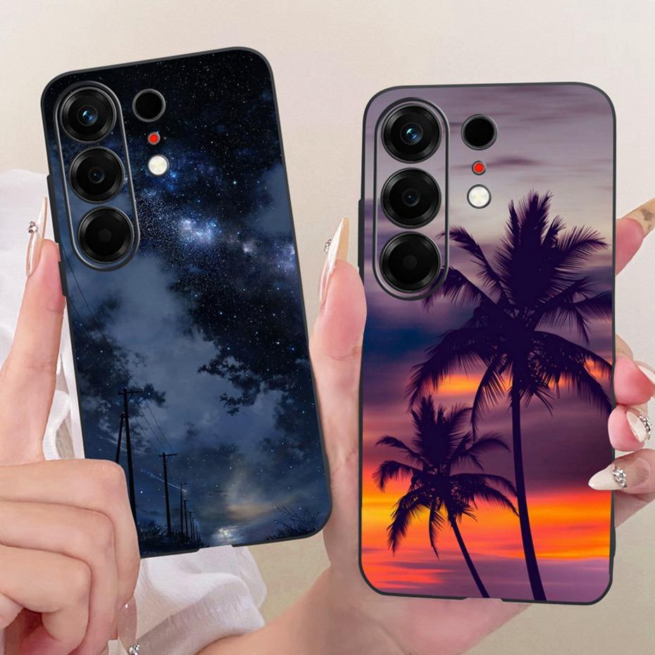 Модный крутой чехол для Tecno Camon 50 4G, мягкая черная силиконовая TPU задняя крышка для Tecno Camon50 4G CN5, чехлы для телефона