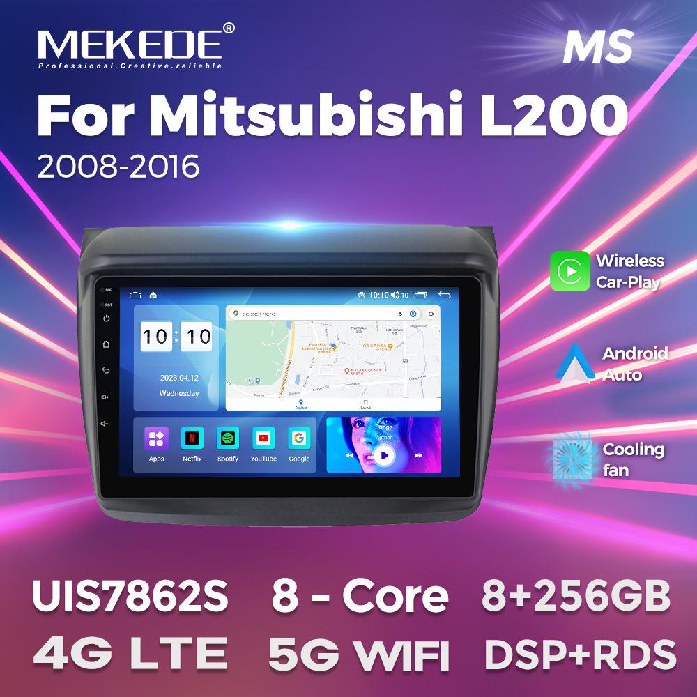 Основная плата Android-навигации Mitsubishi Pajero Sport/L200 с совместимостью с CarPlay