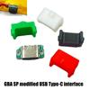 1 шт. Порт зарядки USB-C USB Type-C и порт для наушников для консолей GBA SP GBM 3DS 3DSXL NEW3DSXL PSV1000/2000
